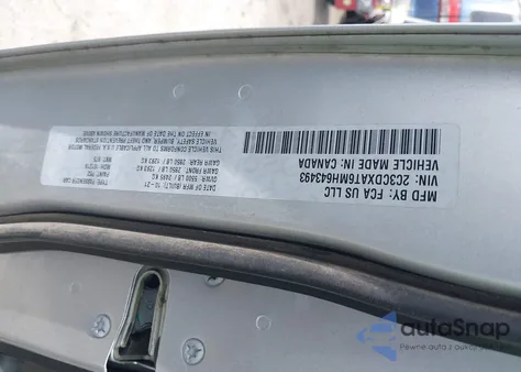 2021 Dodge Charger Police Rwd из США, поврежденный, VIN 2C3CDXAT6MH643493